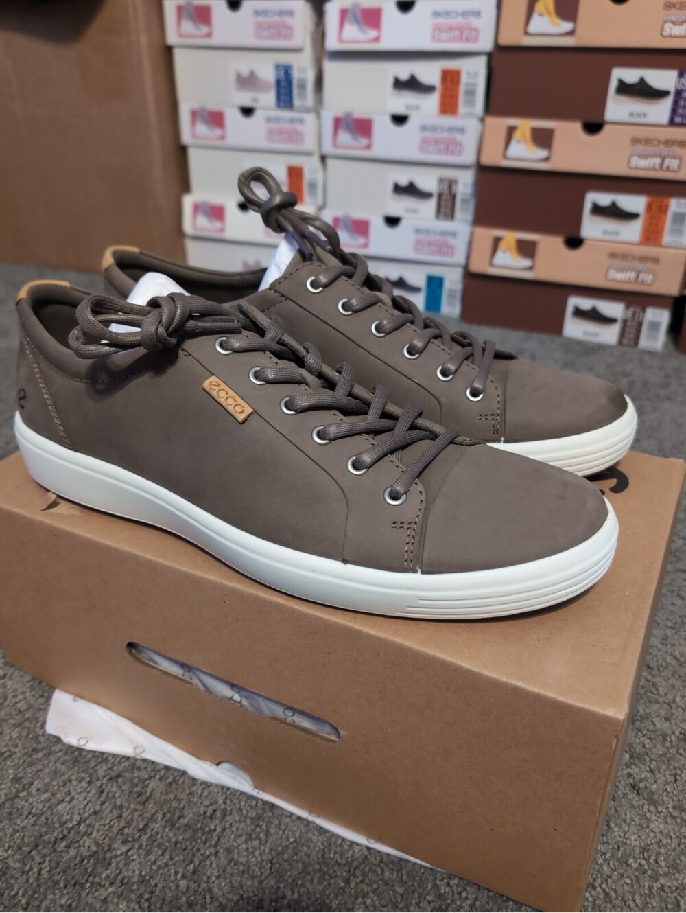 ECCO Soft Men’s Sneaker  Size 13-13.5 430004 59141 Dark Clay  Brand New